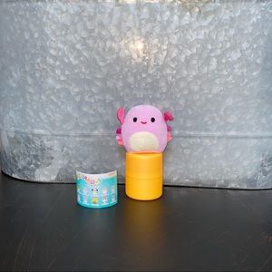 Micromallow | Squishmallow Cailey the Pink Crab | Series 2